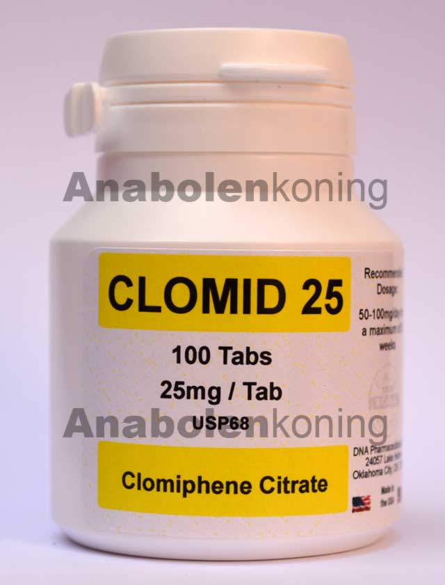 DNA Clomid 25 mg/pil