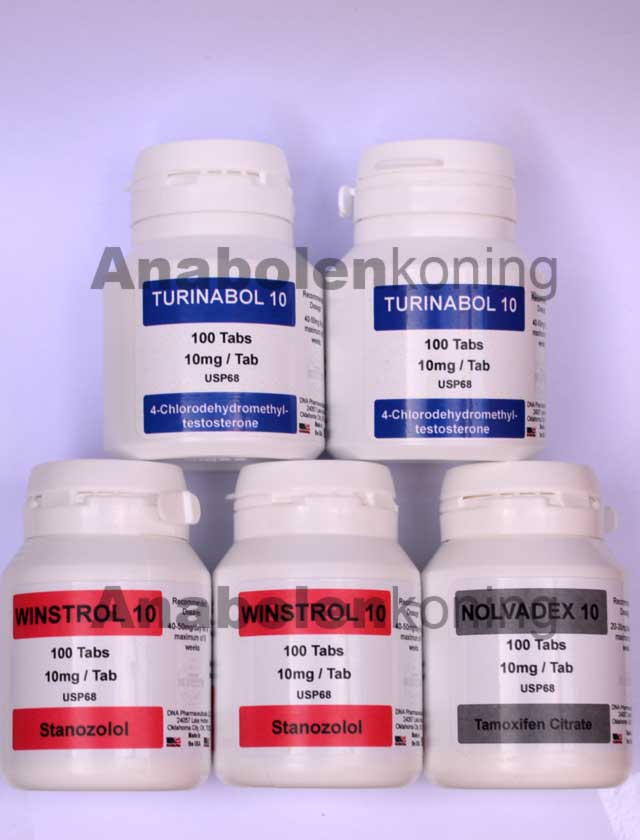 DNA Turinabol - Winstrol kuur 